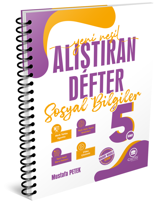 5. Sınıf Sosyal Bilgiler Alıştıran Defter