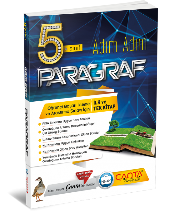5. Sınıf – Adım Adım Paragraf | Çanta Yayınları