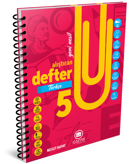 5.Sınıf Türkçe Alıştıran Defter Kitap 1 5. Sınıf – Türkçe Alıştıran Defter