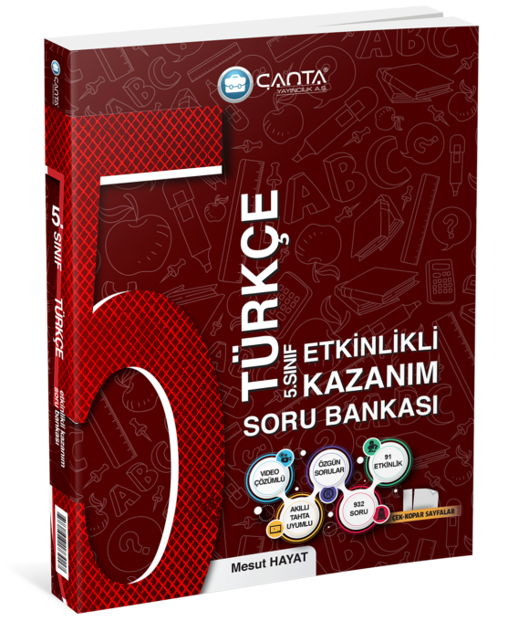 5. Sınıf – Türkçe Etkinlikli Kazanım Soru Bankası