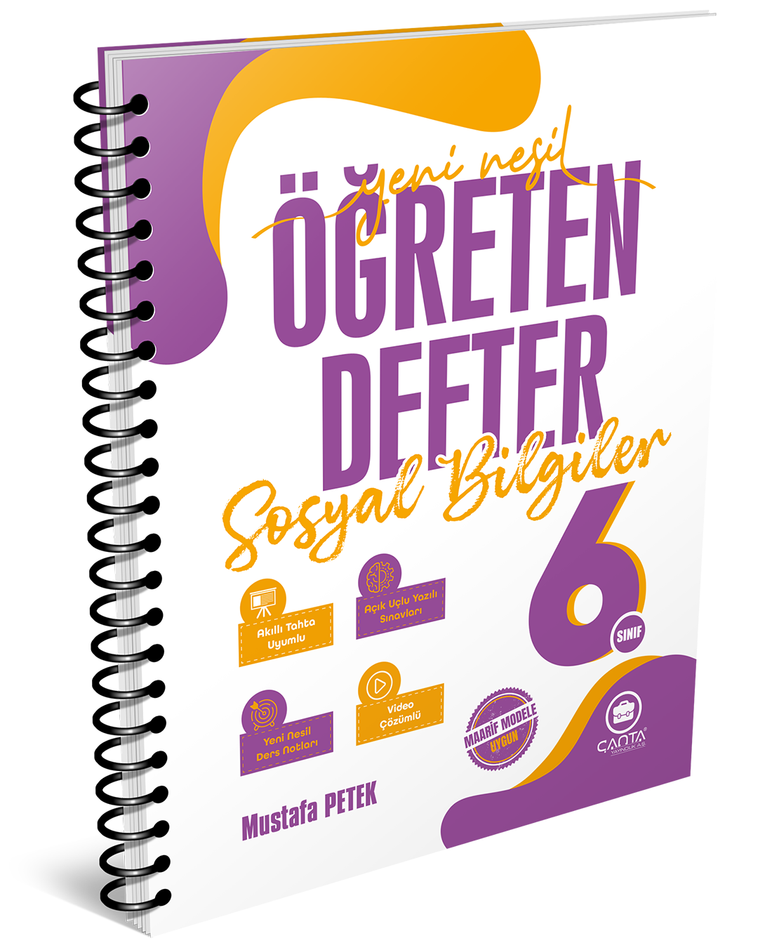 6. Sınıf Sosyal Bilgiler Öğreten Defter