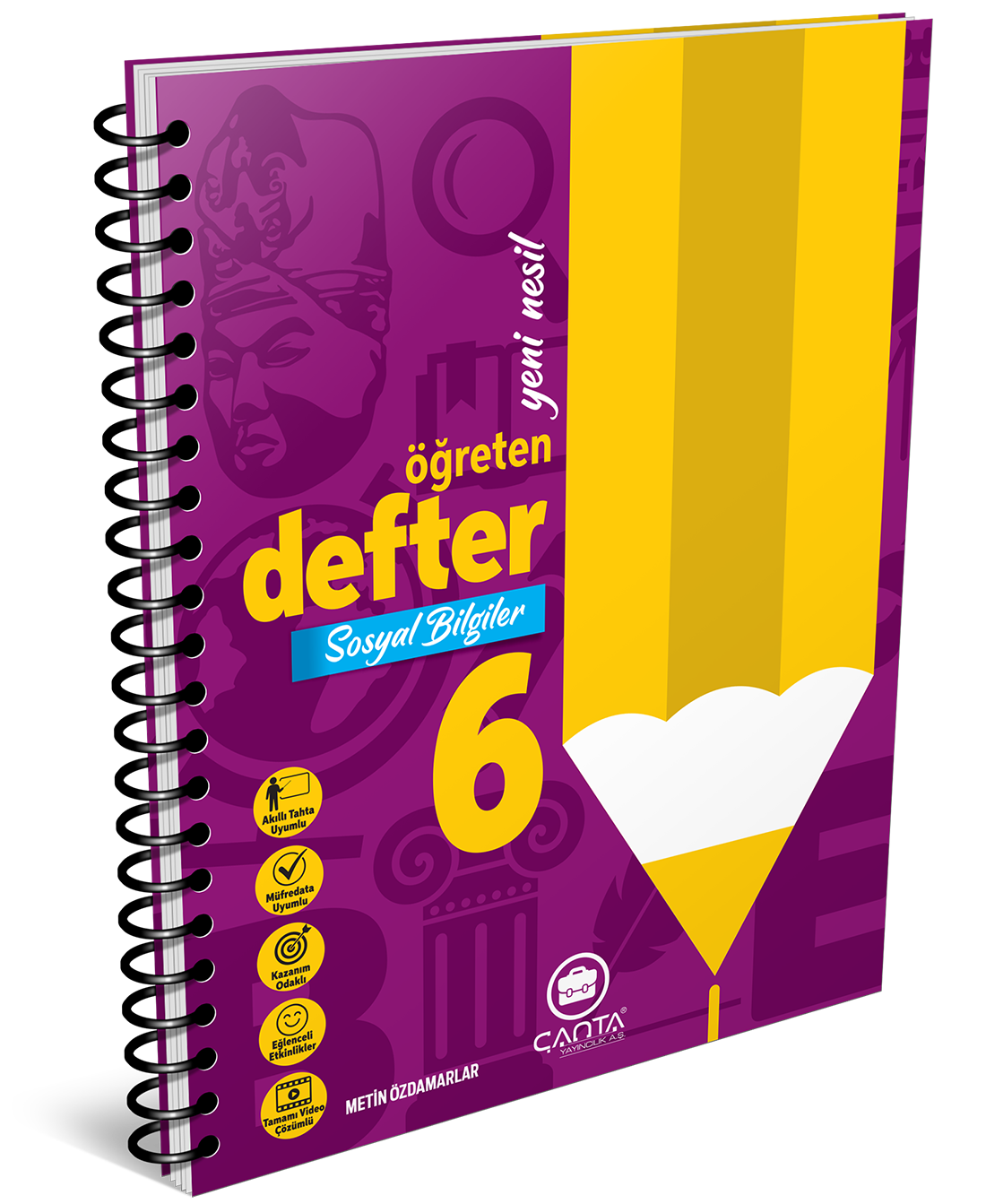 6. Sınıf – Sosyal Bilgiler Öğreten Defter