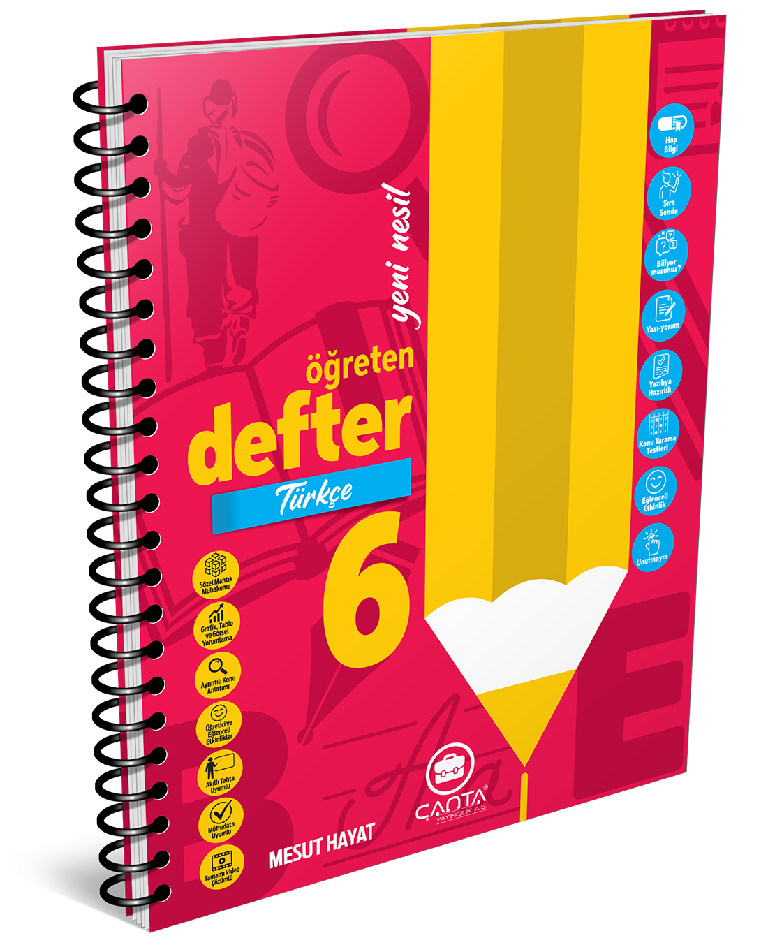 6. Sınıf – Türkçe Öğreten Defter