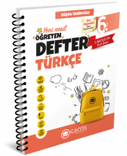 6. Sınıf Türkçe Öğreten Defter