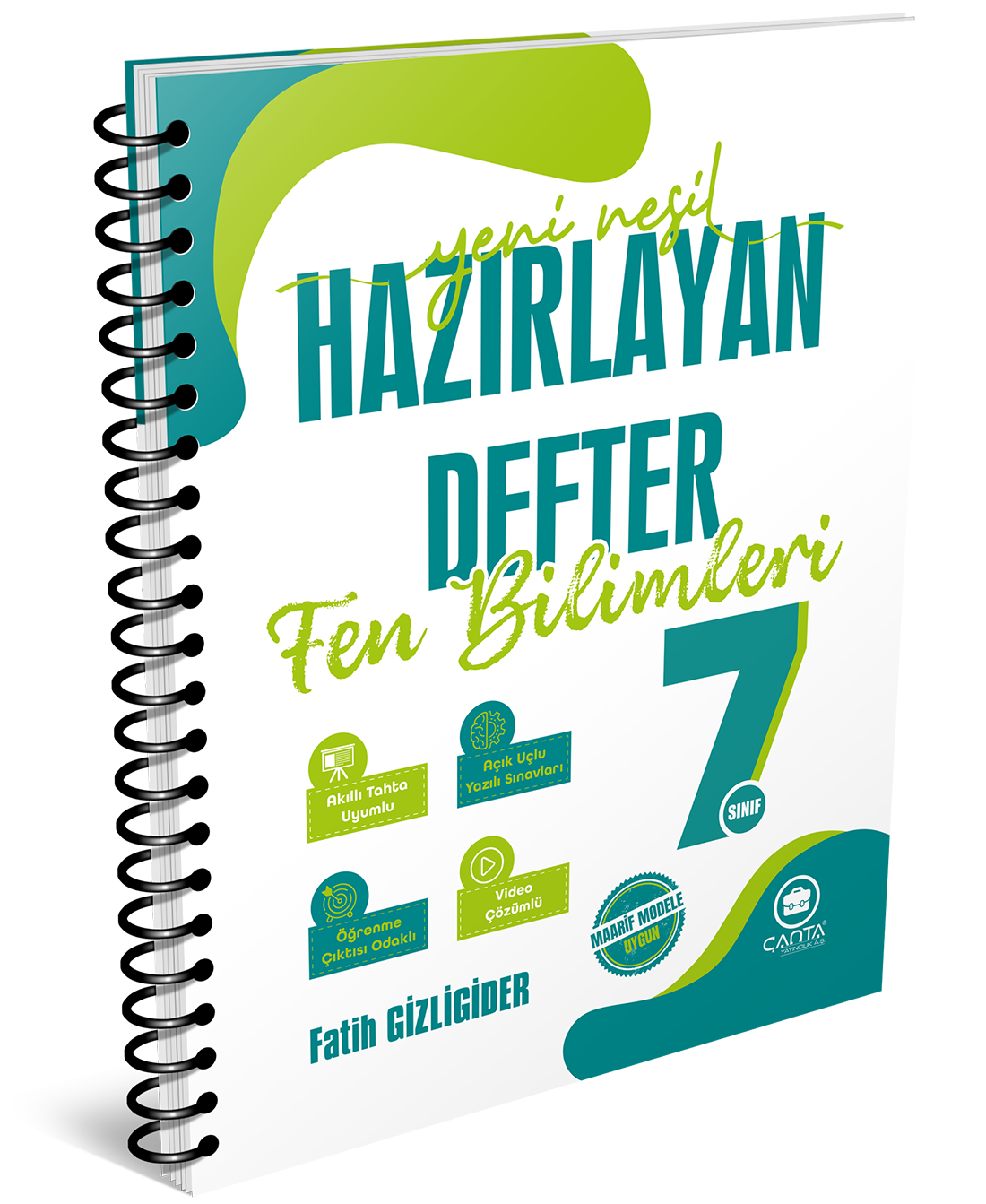 7. Sınıf Fen Bilimleri Hazırlayan Defter