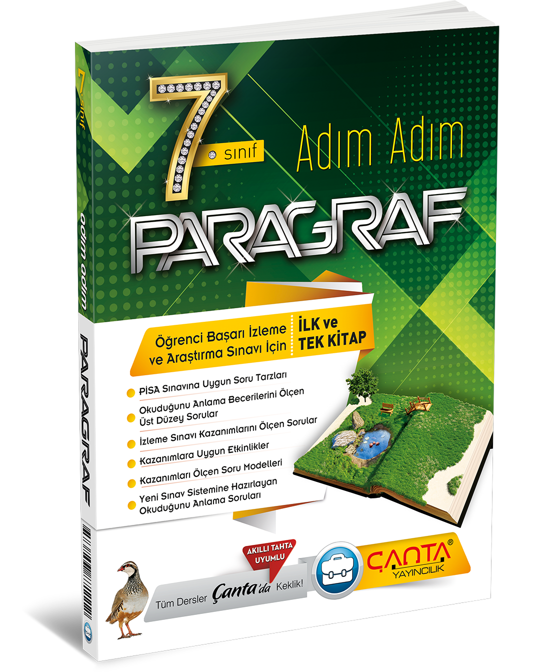 7. Sınıf – Paragraf + Hızlı Okuma Teknikleri ve Dersleri | Çanta Yayınları