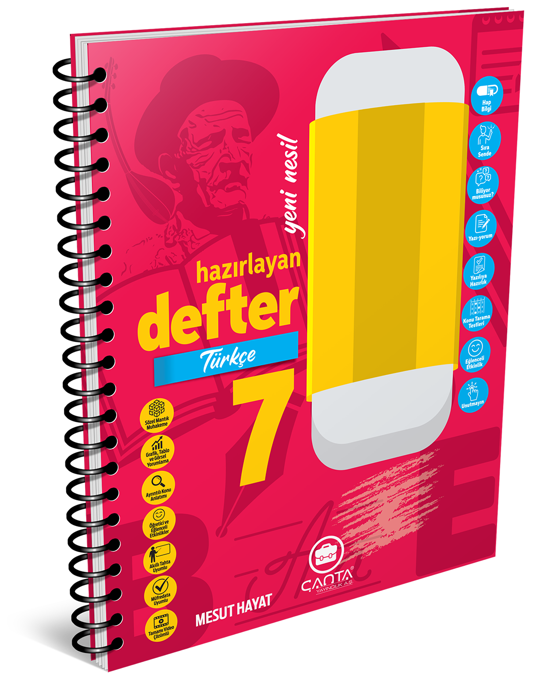 7. Sınıf – Türkçe Hazırlayan Defter