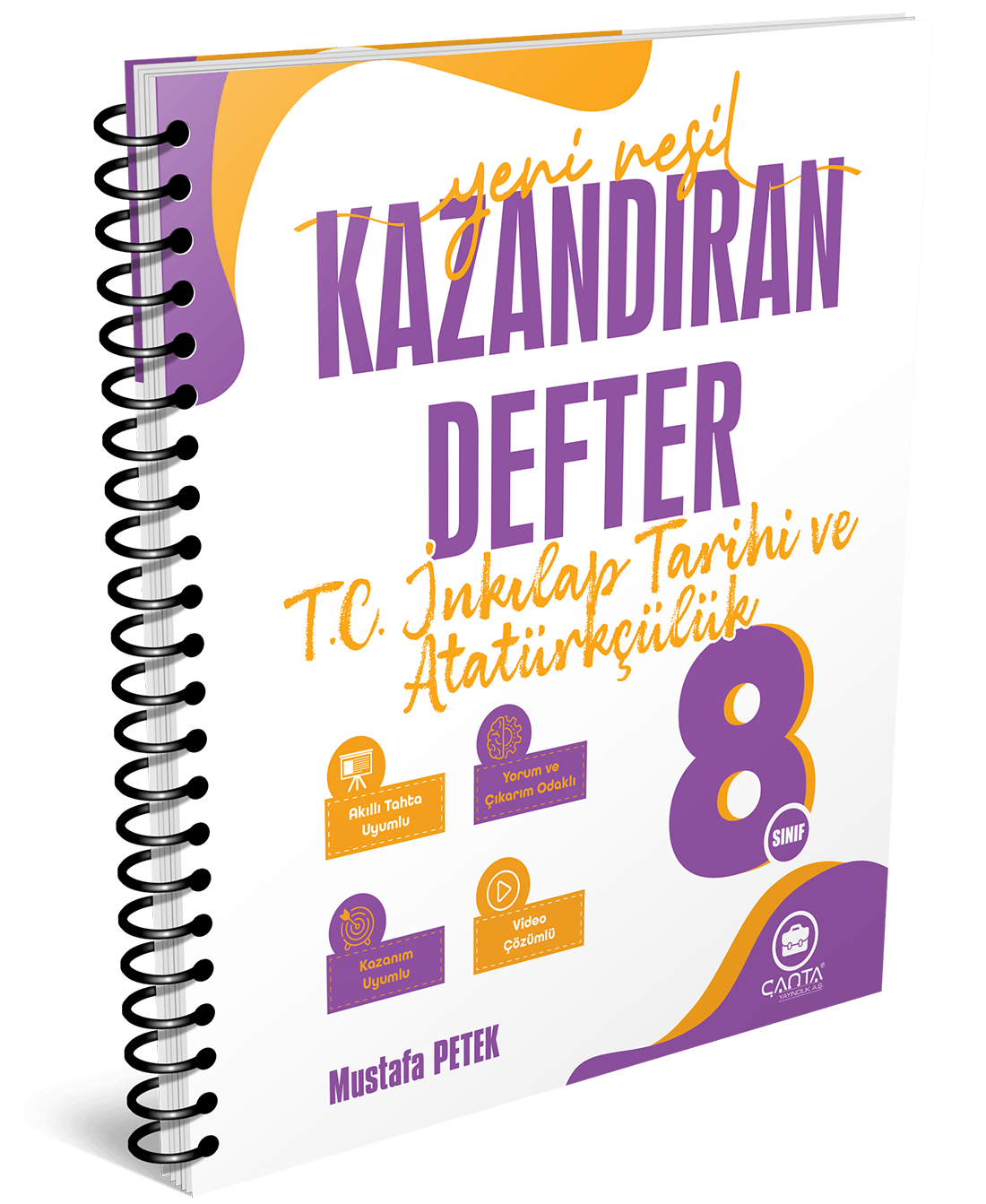 8. Sınıf T.C İnkılap Tarihi ve Atatürkçülük Kazandıran Defter