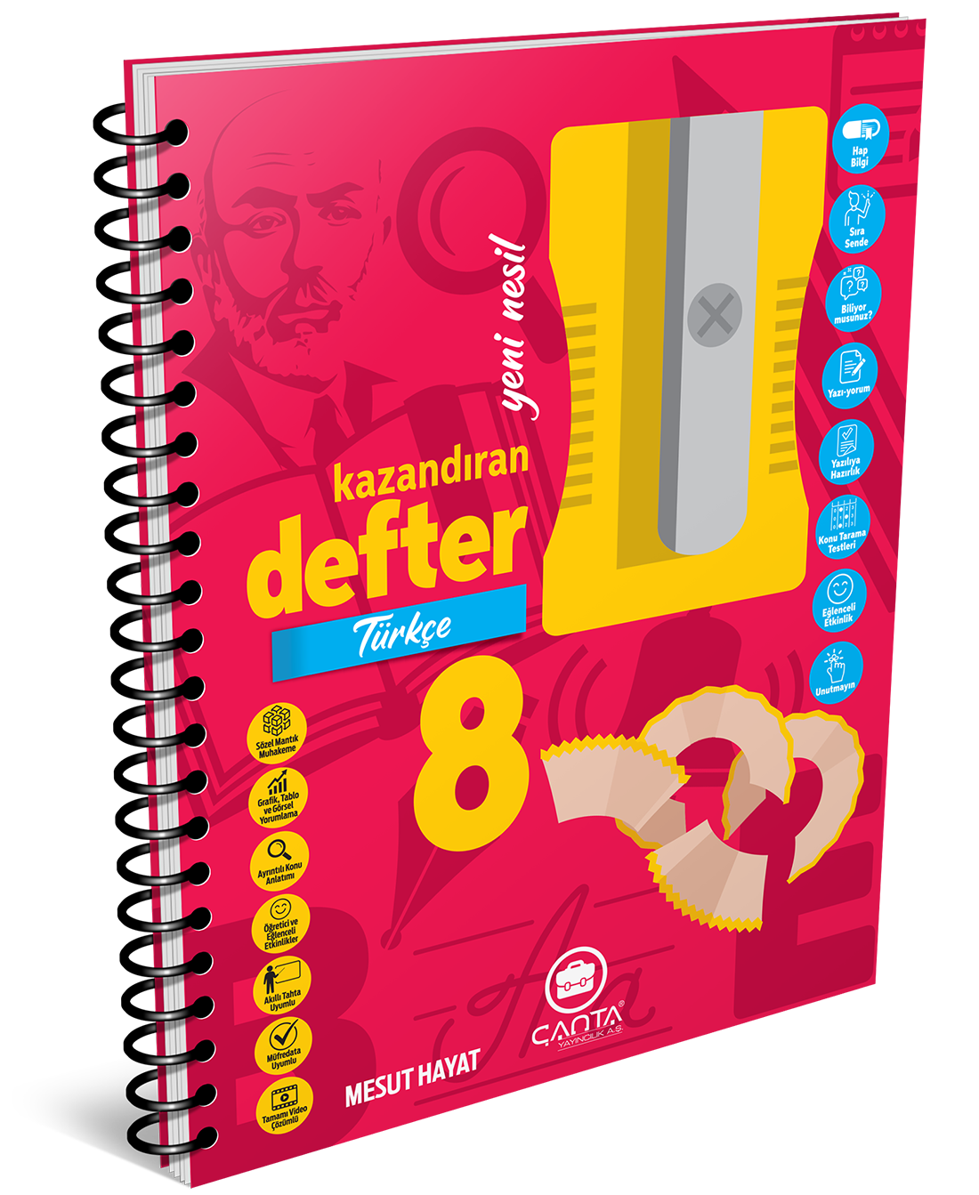 8. Sınıf – Türkçe Kazandıran Defter