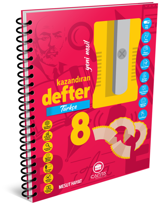 8. Sınıf – Türkçe Kazandıran Defter
