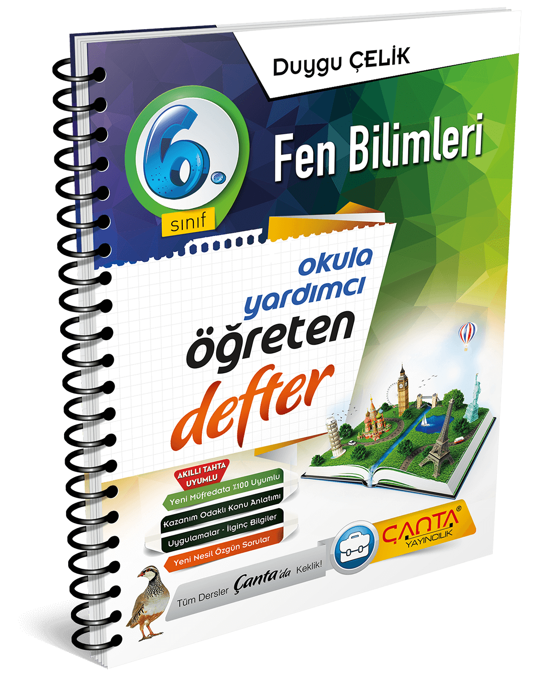 6 Sinif Fen Bilimleri Ogreten Defter Canta Yayinlari
