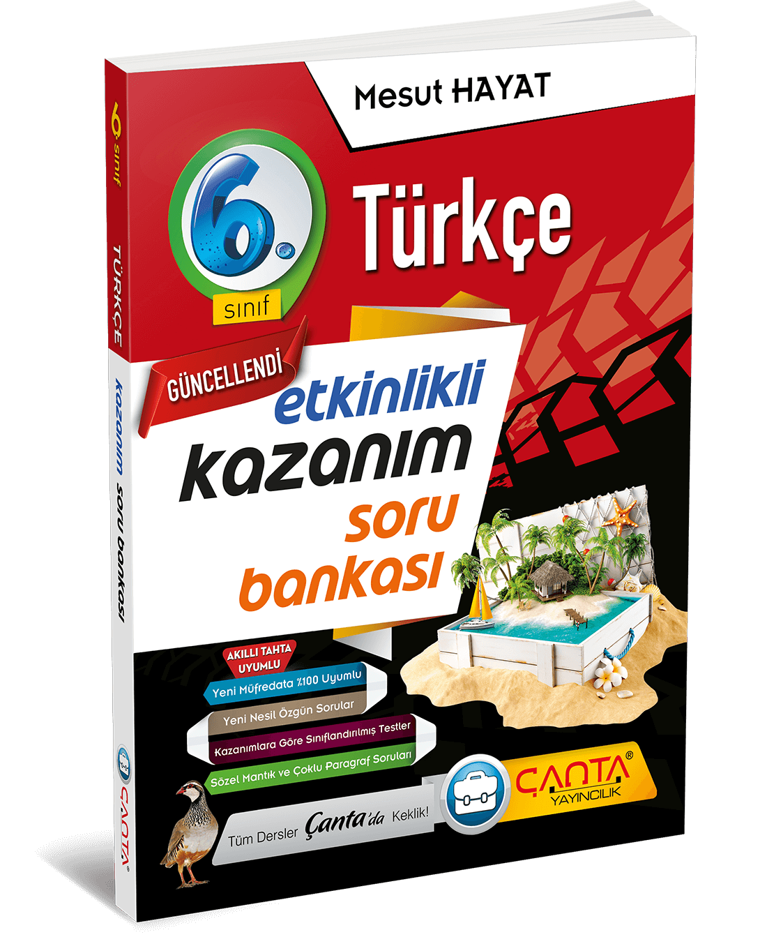 6 Sinif Turkce Etkinlikli Kazanim Soru Bankasi Canta Yayinlari