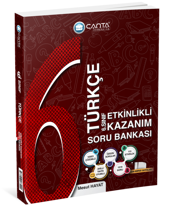 6. Sınıf – Türkçe Etkinlikli Kazanım Soru Bankası