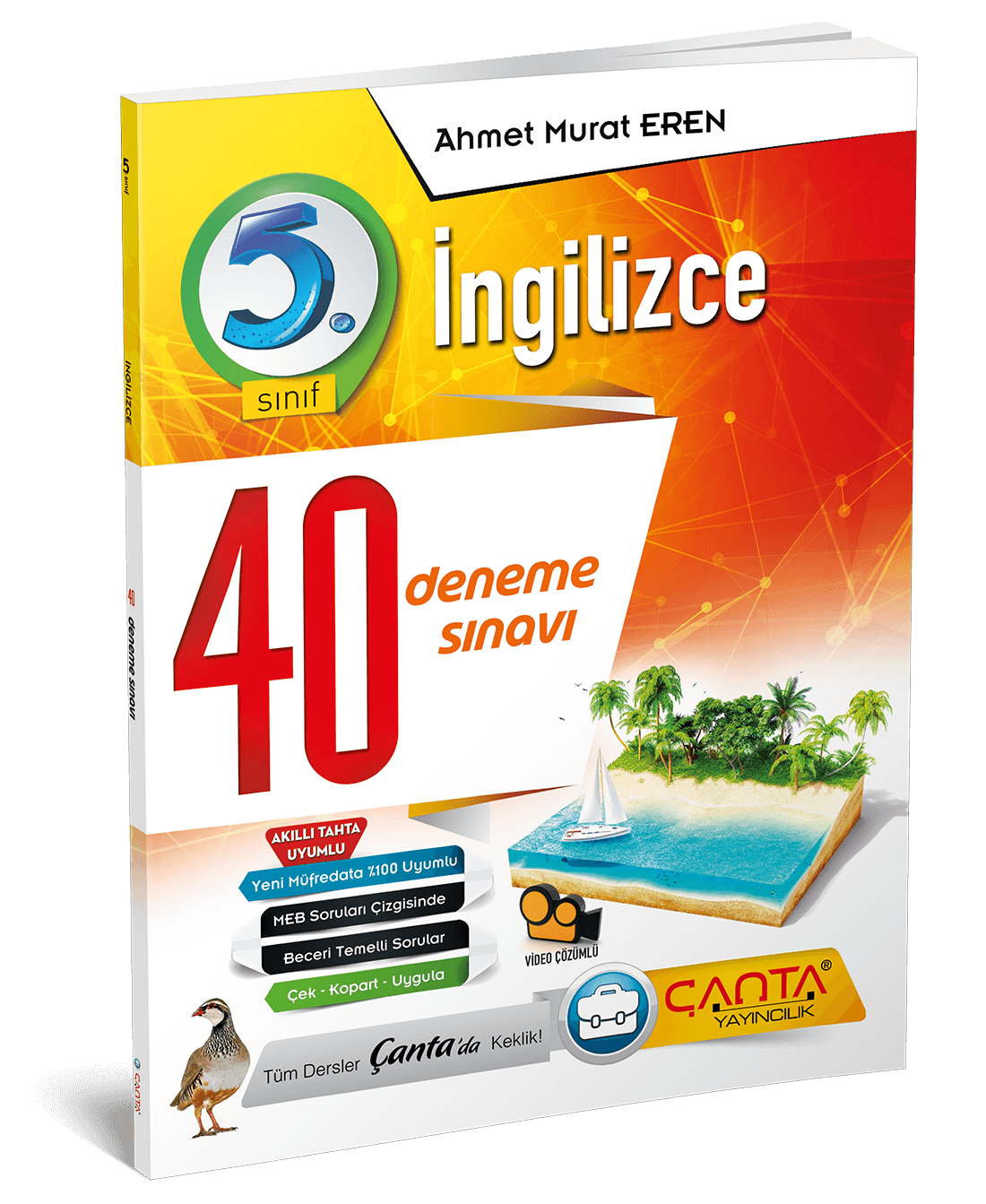 5. Sınıf – İngilizce – 40 Deneme Sınavı