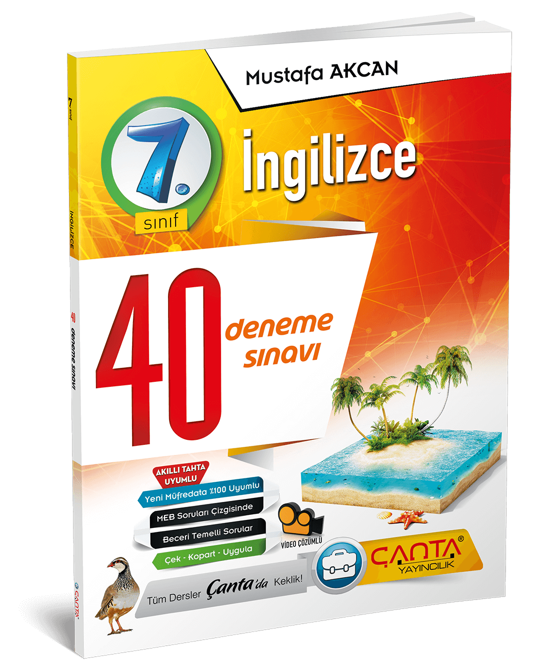 7. Sınıf – İngilizce – 40 Deneme Sınavı