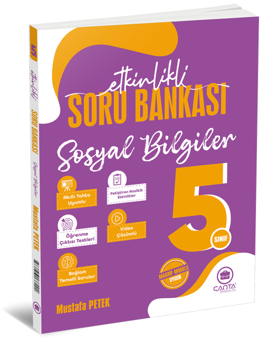 5. Sınıf Sosyal Bilgiler Etkinlikli Kazanım Sıralı Soru Bankası