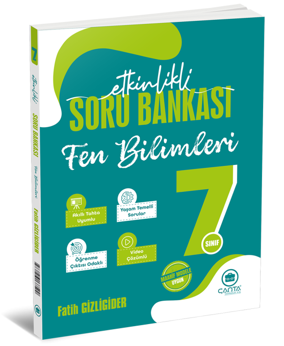 7. Sınıf Fen Bilimleri Etkinlikli Kazanım Sıralı Soru Bankası