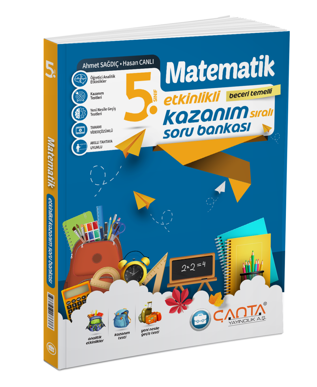 5.Sınıf – Matematik Etkinlikli Kazanım Sıralı Soru Bankası